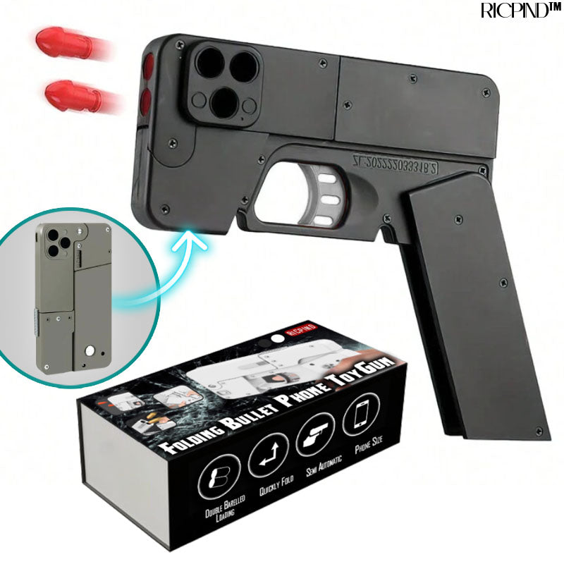 RICPIND Folding Bullet Phone ToyGun