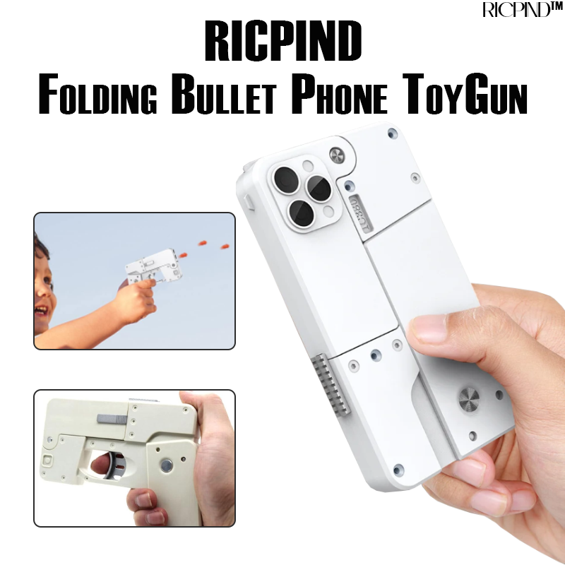 RICPIND Folding Bullet Phone ToyGun