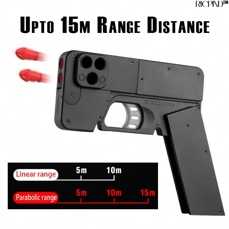 RICPIND Folding Bullet Phone ToyGun