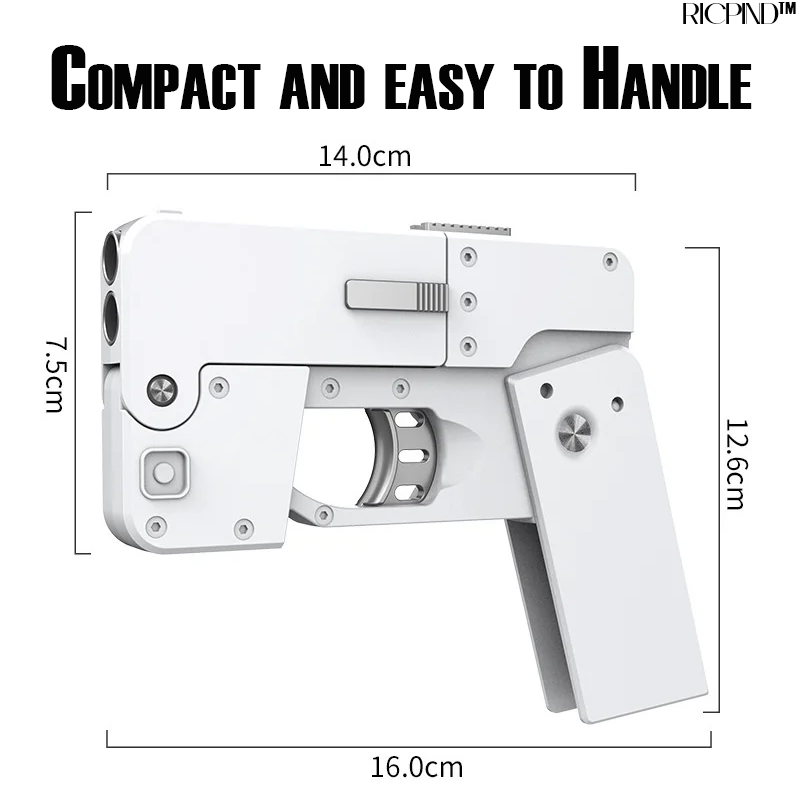 RICPIND Folding Bullet Phone ToyGun