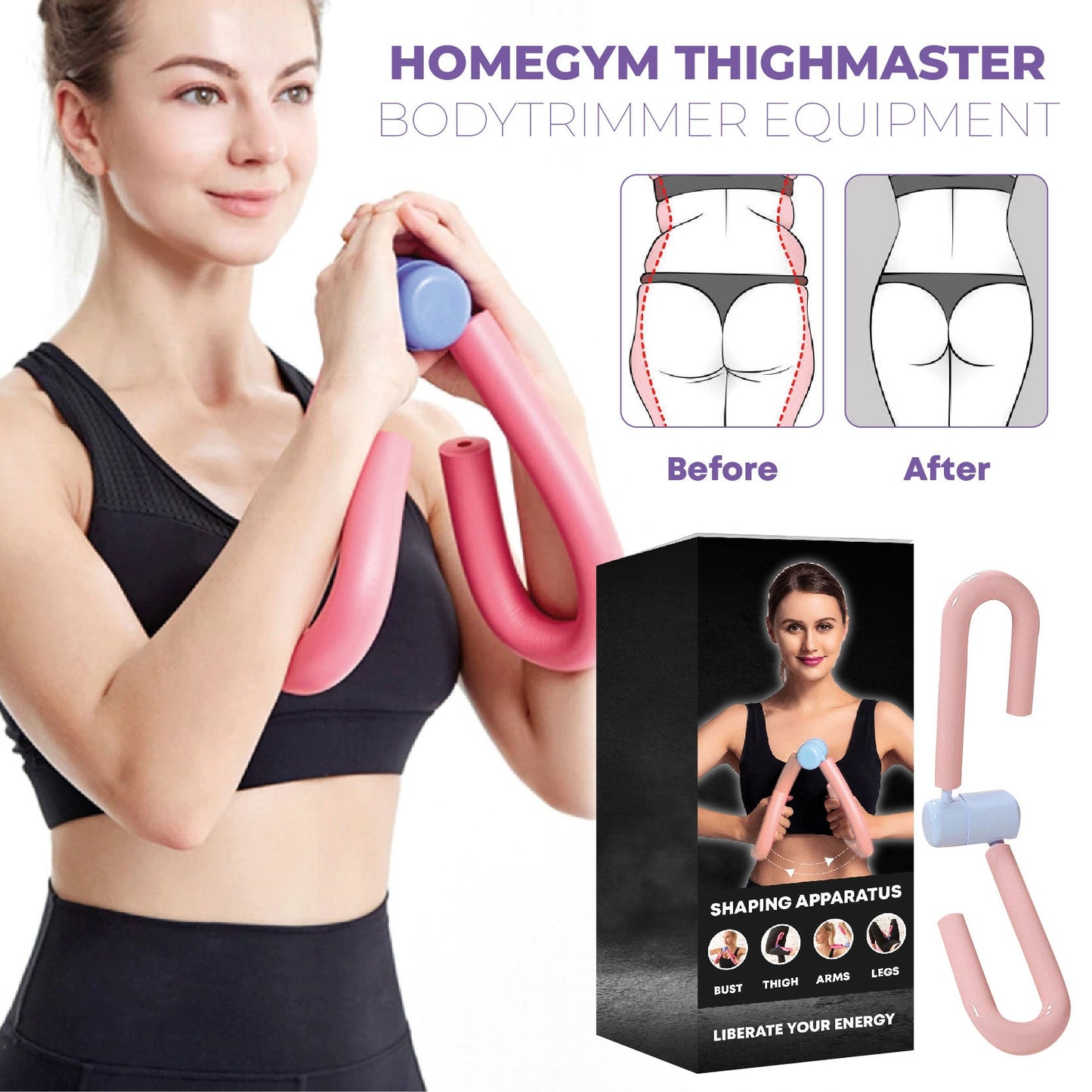 HomeGYM ThighMaster BodyTrimmer Equipment