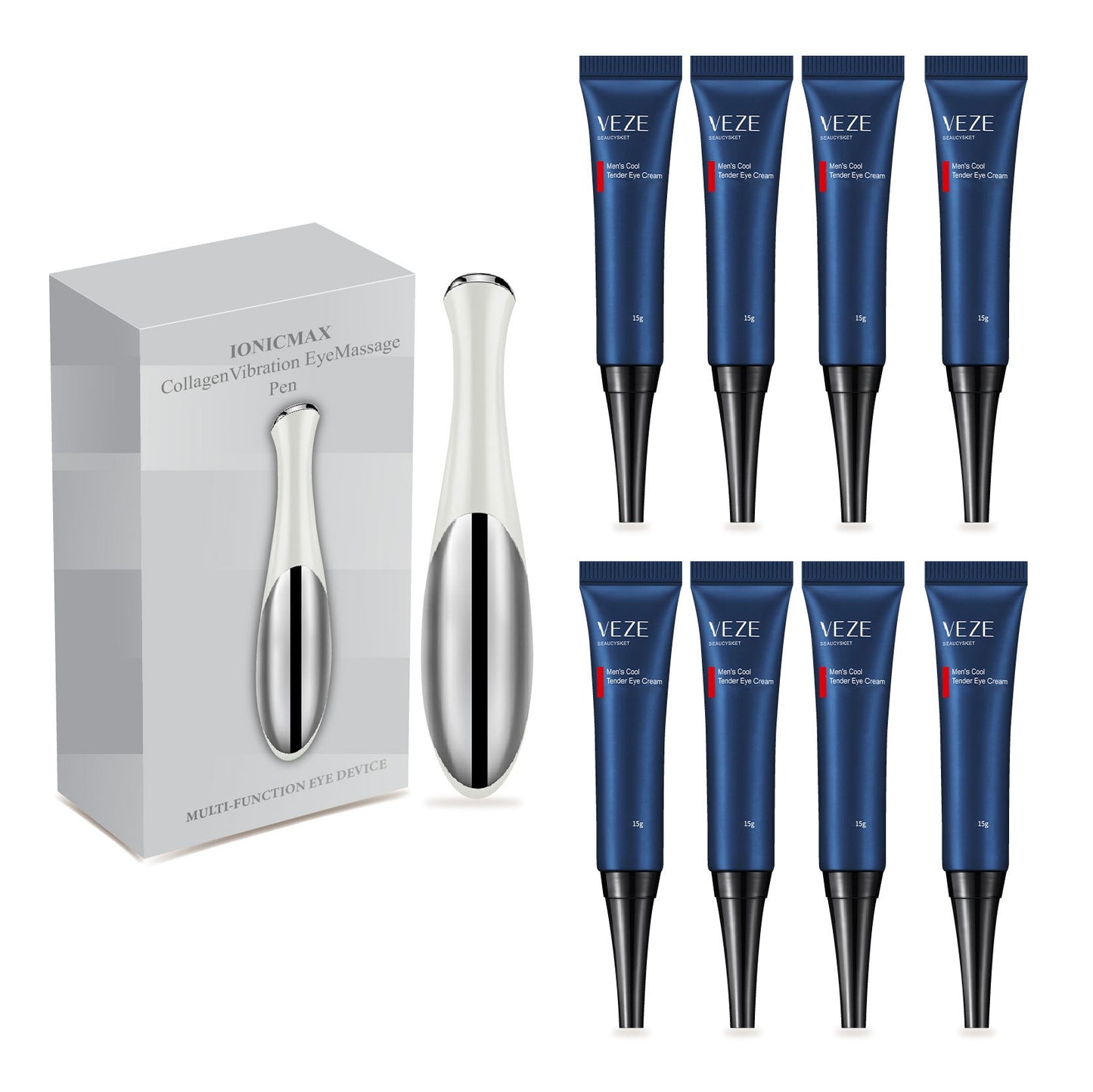 IONICMax CollagenVibration EyeMassage Pen