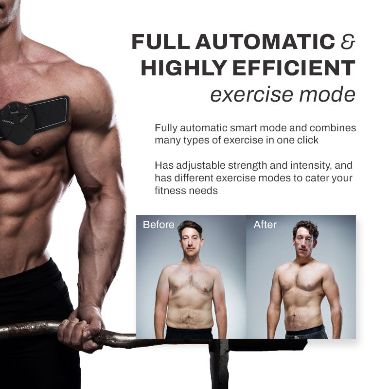 Microcurrent MenChest Gynecomastia Stimulator
