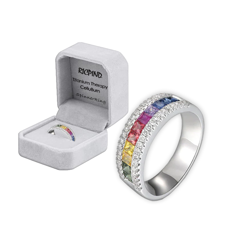 Ricpind TitaniumTherapy CelluBurn SpinnerRing