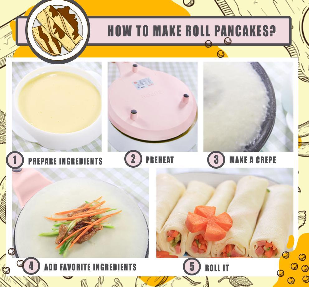 Portable Automatic Crepe Maker