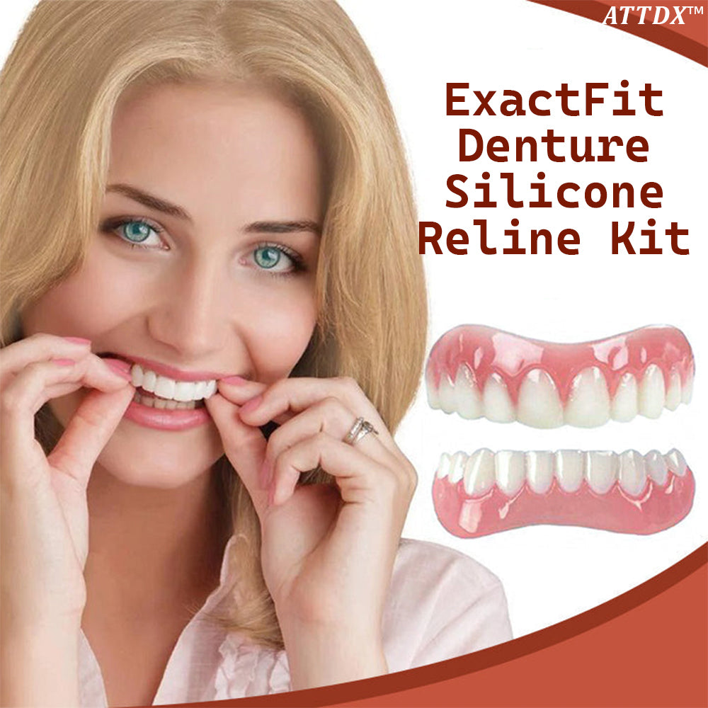 ATTDX ExactFit Denture Silicone Reline Kit