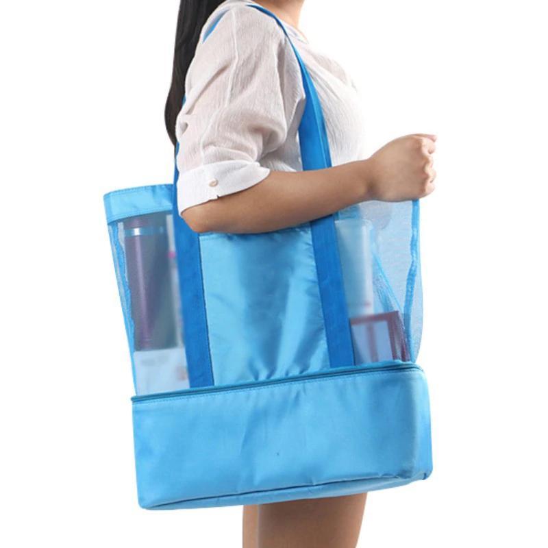 Portable Mesh and Insulated Bag