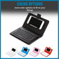 2in1 Keyboard and Leather Phone Case