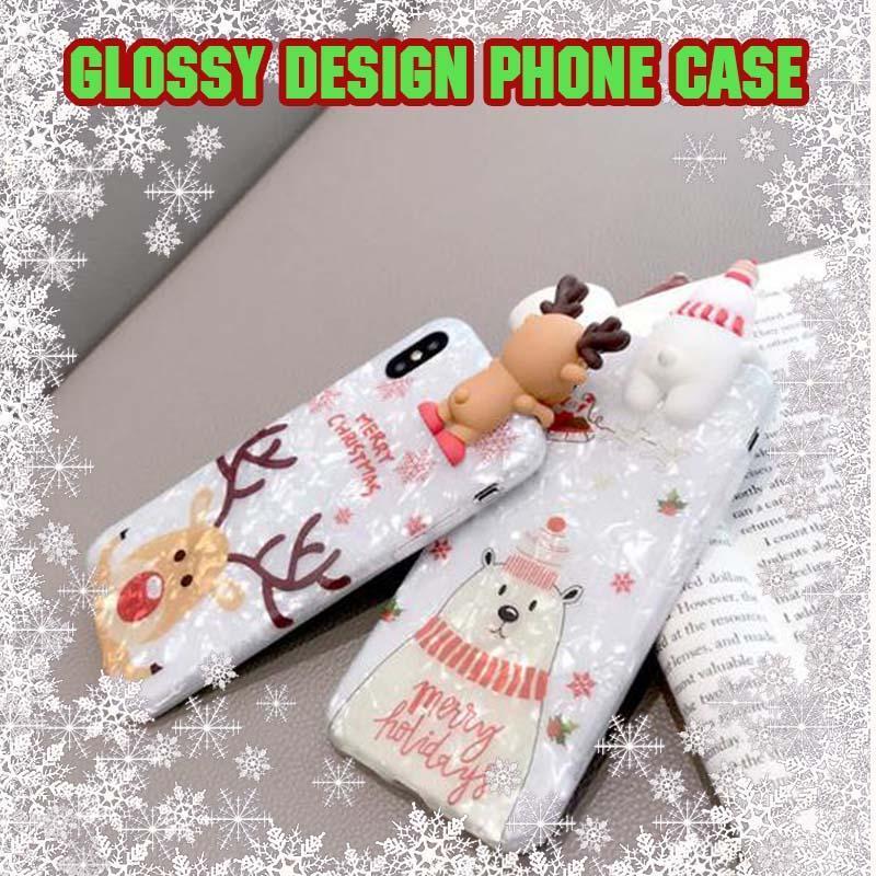 3D Cute Christmas Character Phone Case