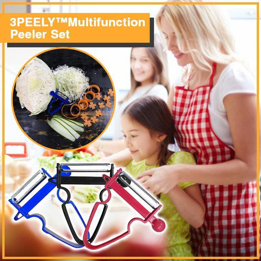 3 peely™ Multifunction Peeler Set-3pcs