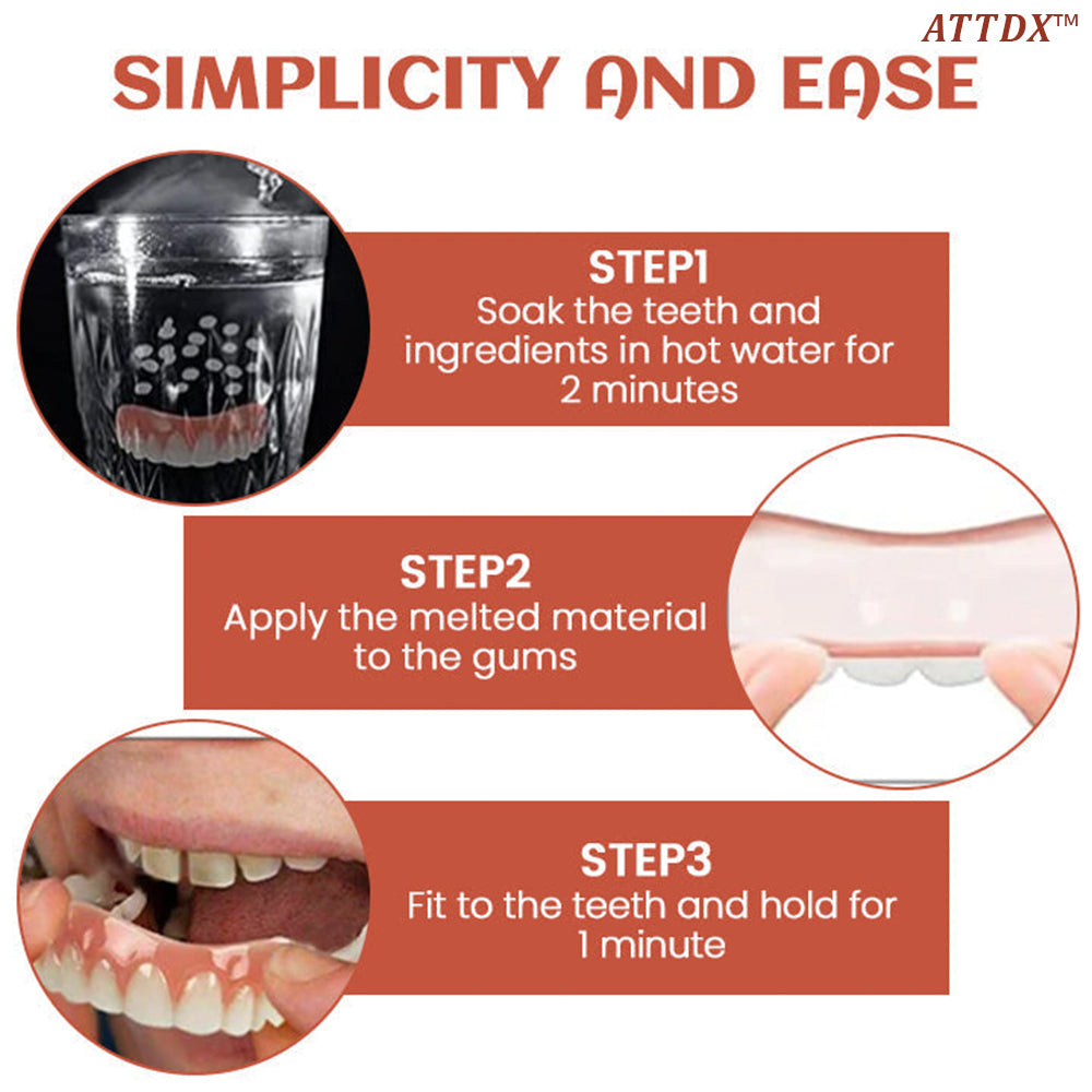 ATTDX ExactFit Denture Silicone Reline Kit