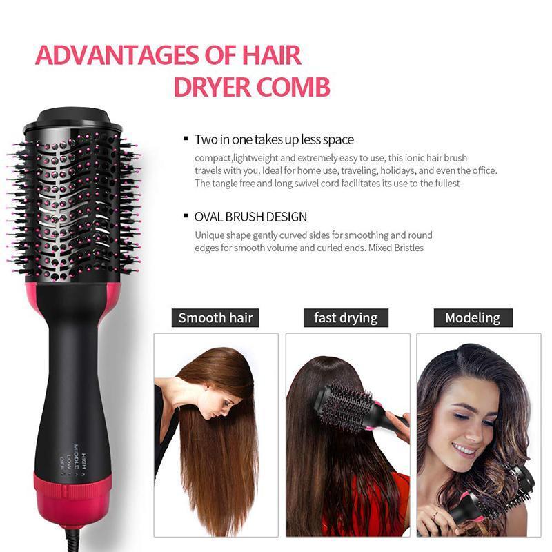 2in1 Hair Dryer and Volumizer Tool