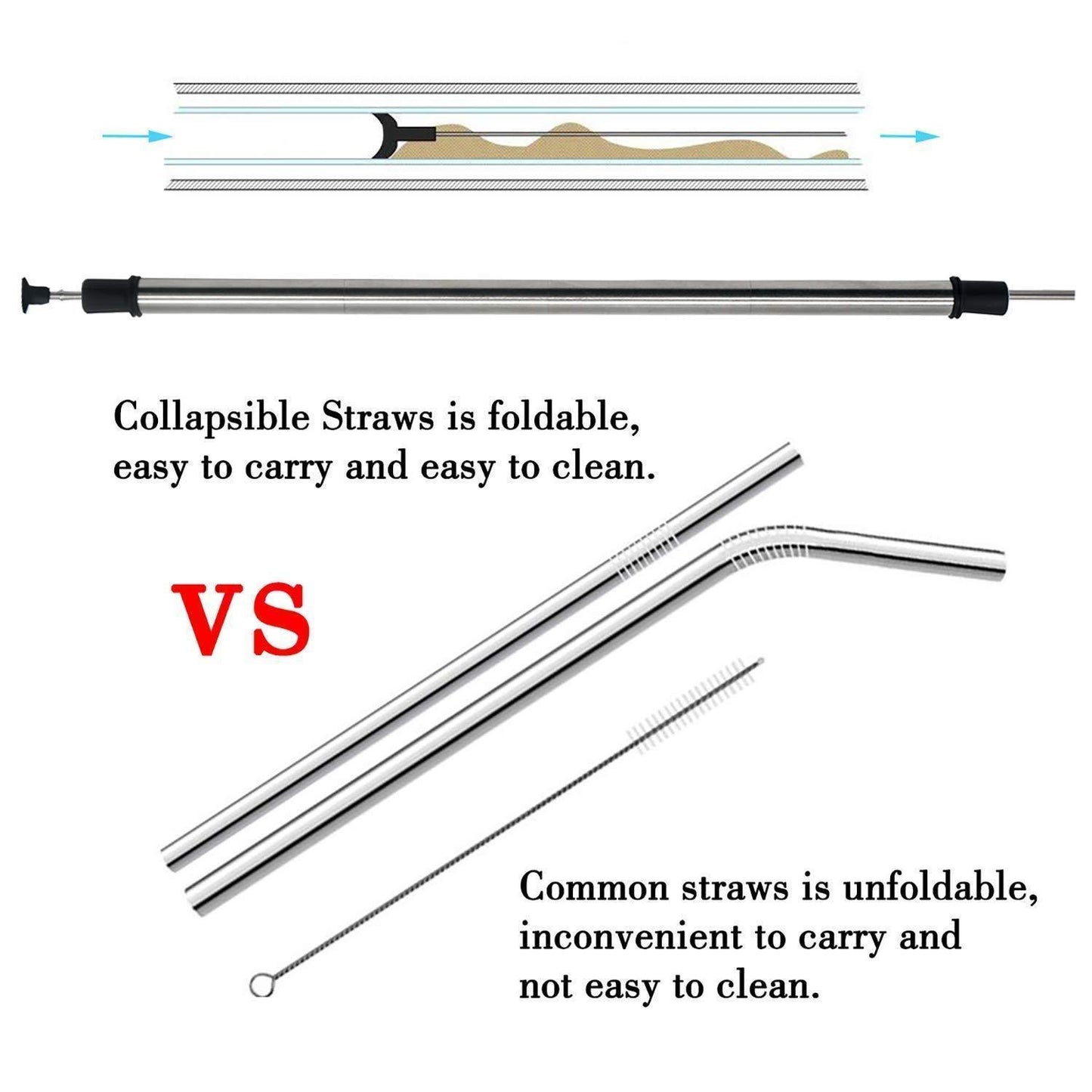 Portable Stainless Straw