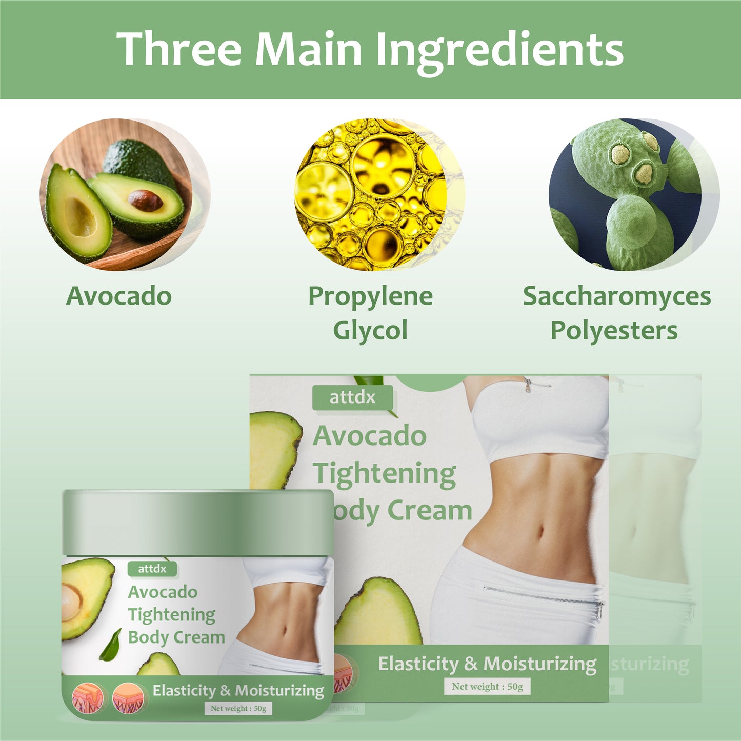 Avocado Tightening Body Cream