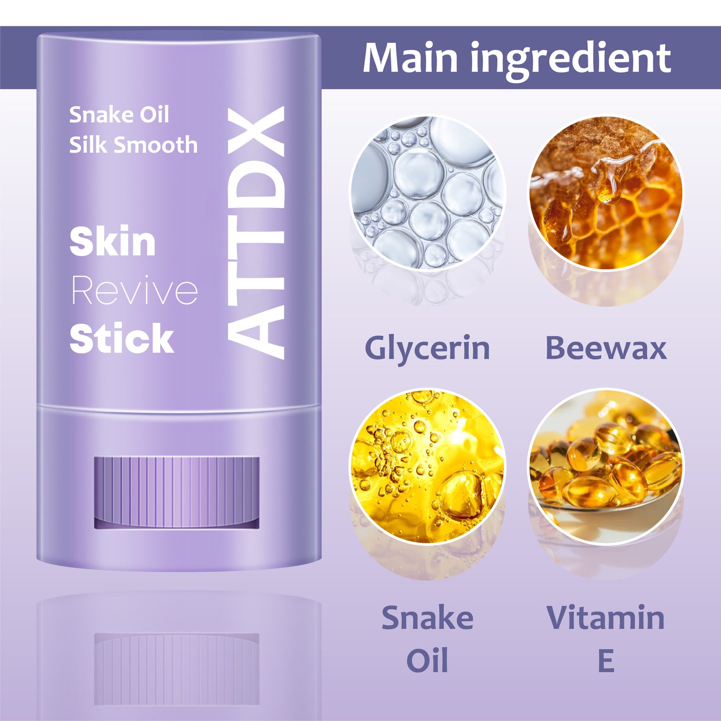 ATTDX SnakeOil SilkSmooth SkinRevive Stick