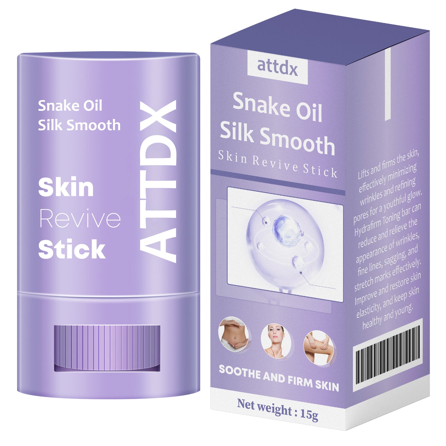 ATTDX SnakeOil SilkSmooth SkinRevive Stick