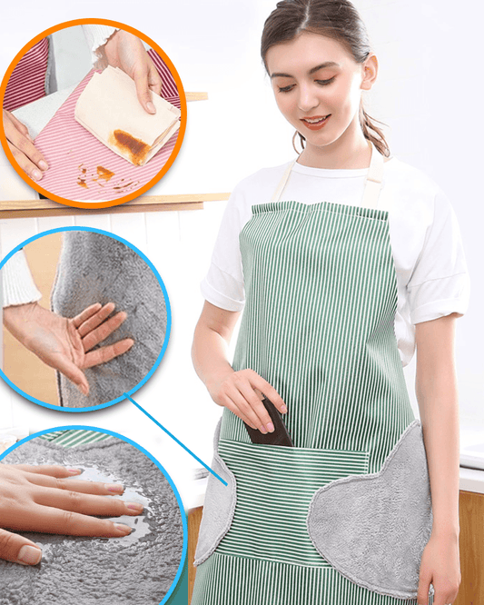 Erasable Hand Dirt-proof Kitchen Apron