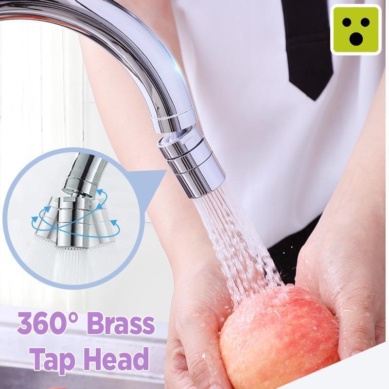 360° Brass Tap Head