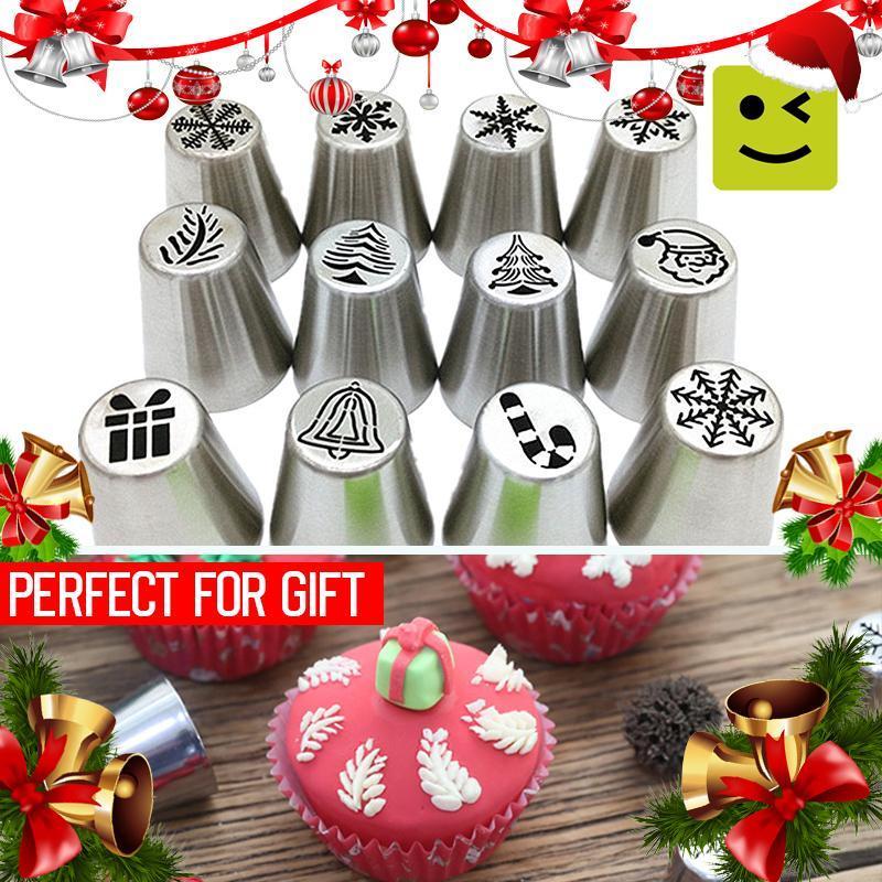 Christmas Baking Nozzle Set