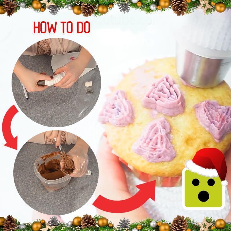 Christmas Baking Nozzle Set