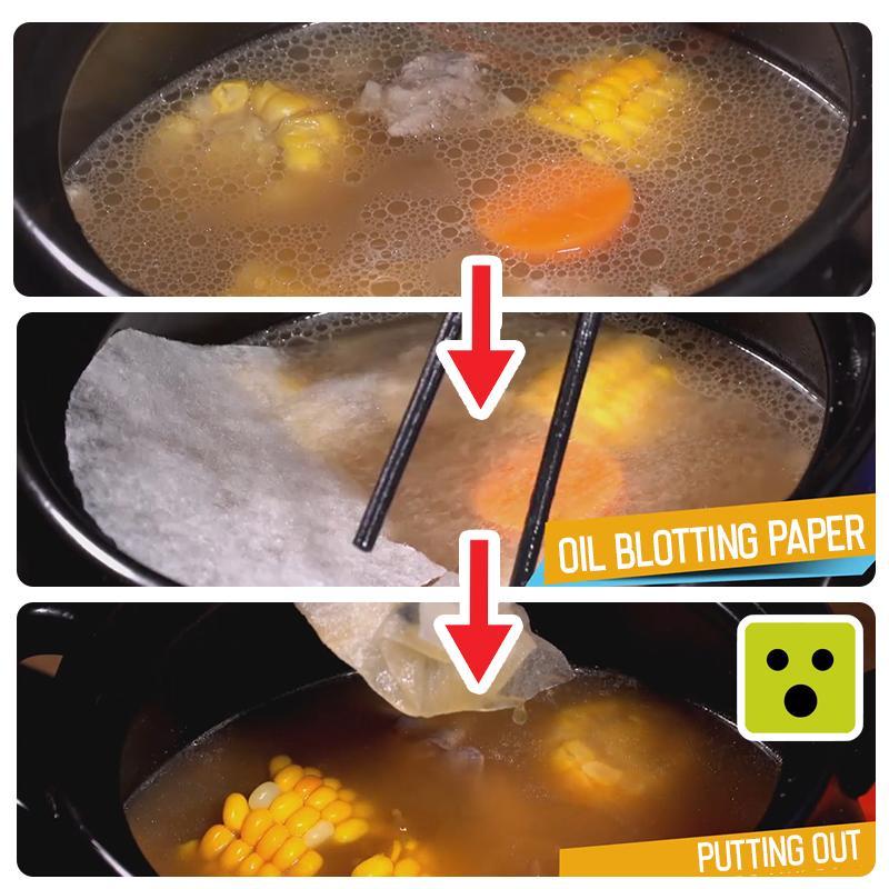 Kitchen Oil Blotting Paper