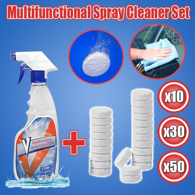 Multifunctional Spray Cleaner Set