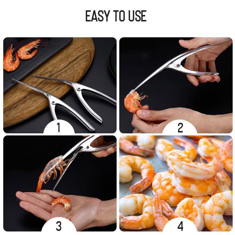 Quick and Easy Shrimp Peeler