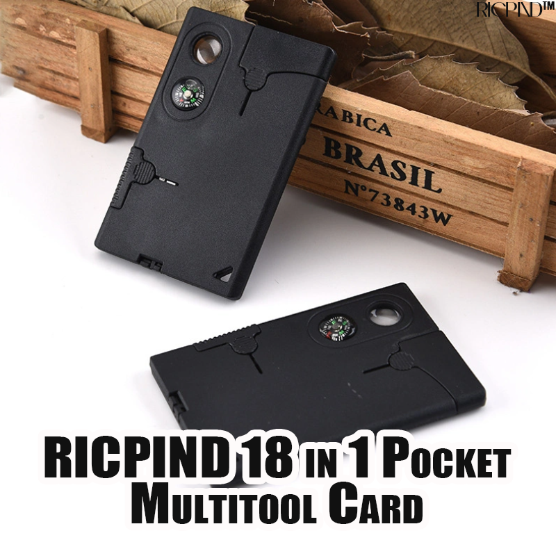 RICPIND 18 in 1 Pocket Multitool Card