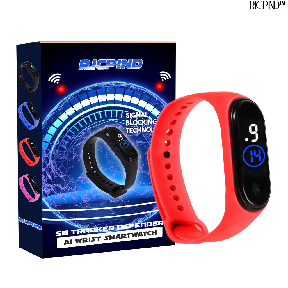 RICPIND 5G Tracker Defender AI Wrist Smartwatch