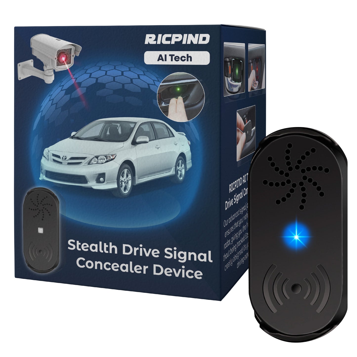 RICPIND 2 AI Tech Stealth Drive Signal Concealer Device