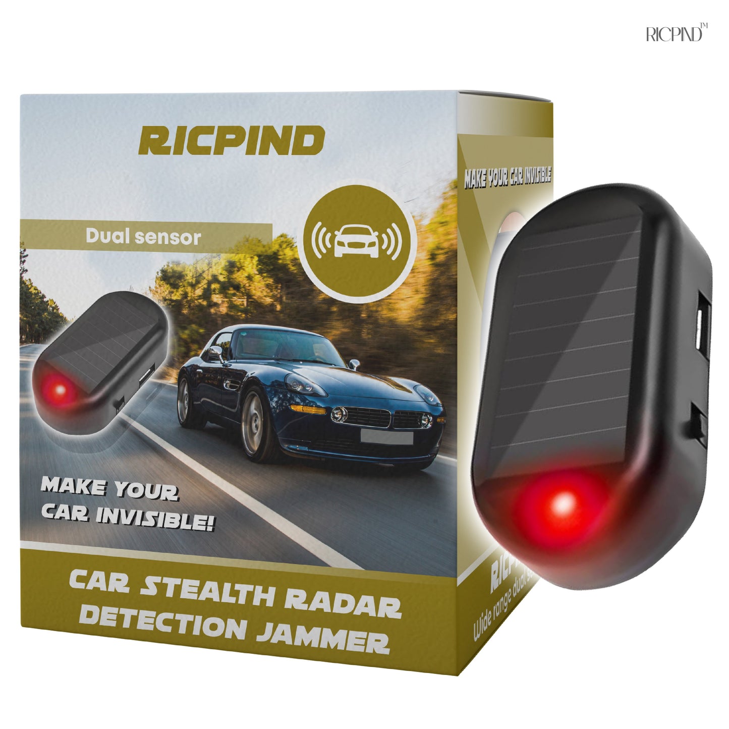 RICPIND 2 Car Stealth Radar Detection Jammer