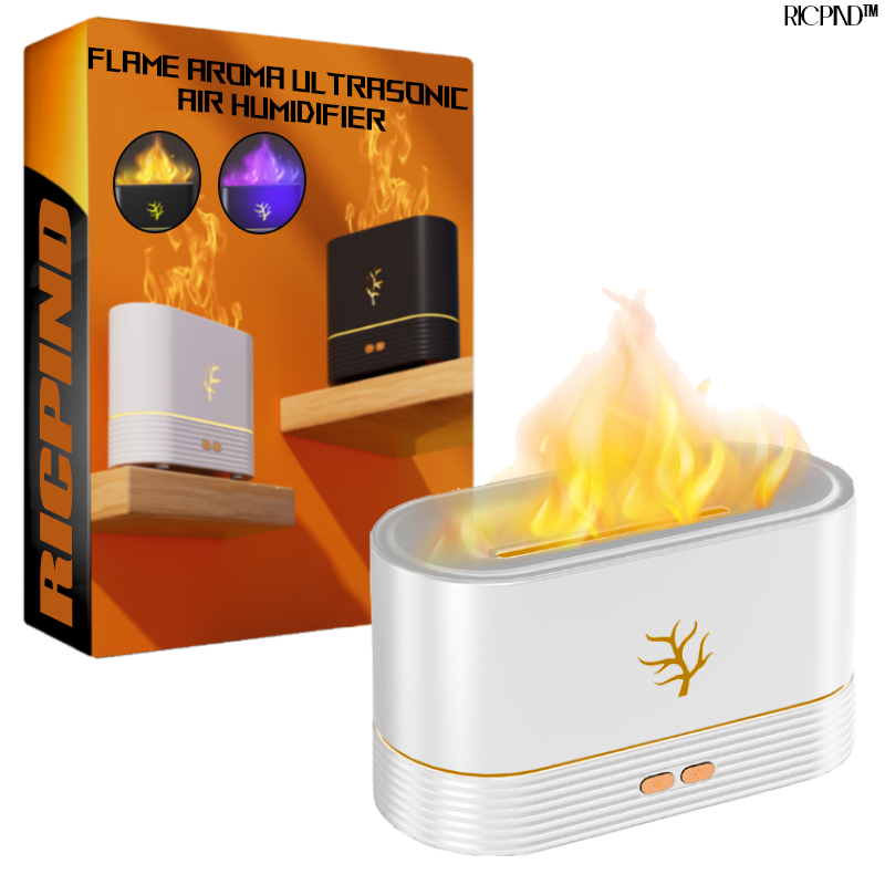 RICPIND Flame Aroma Ultrasonic Air Humidifier