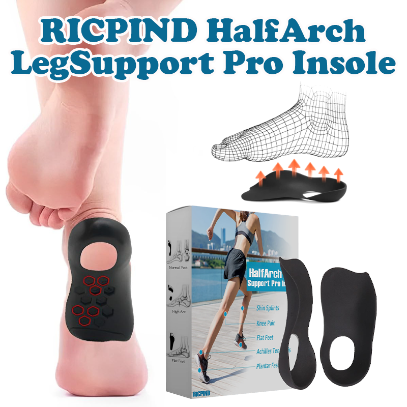 RICPIND HalfArch LegSupport Pro Insole