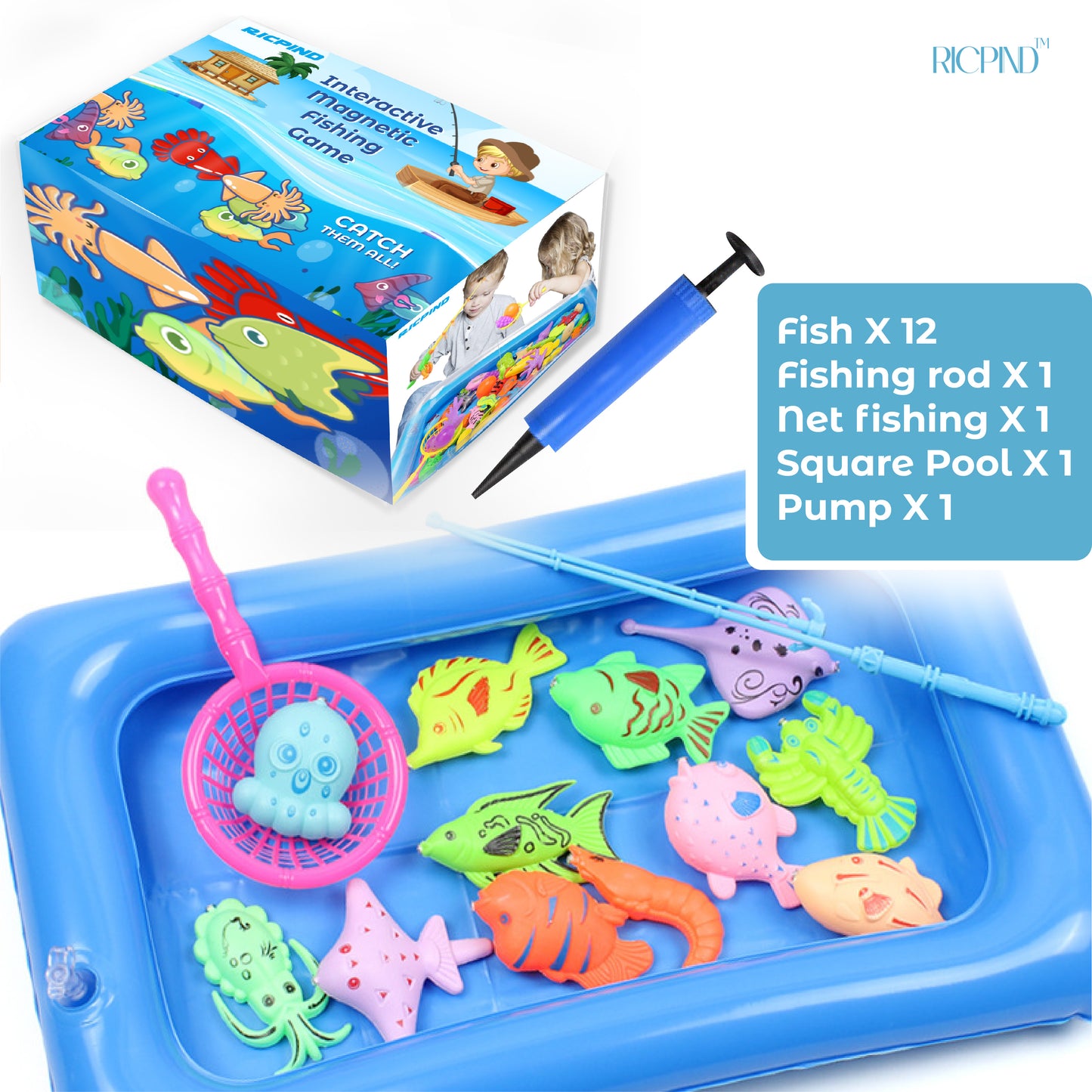 RICPIND Interactive Magnetic Fishing Game