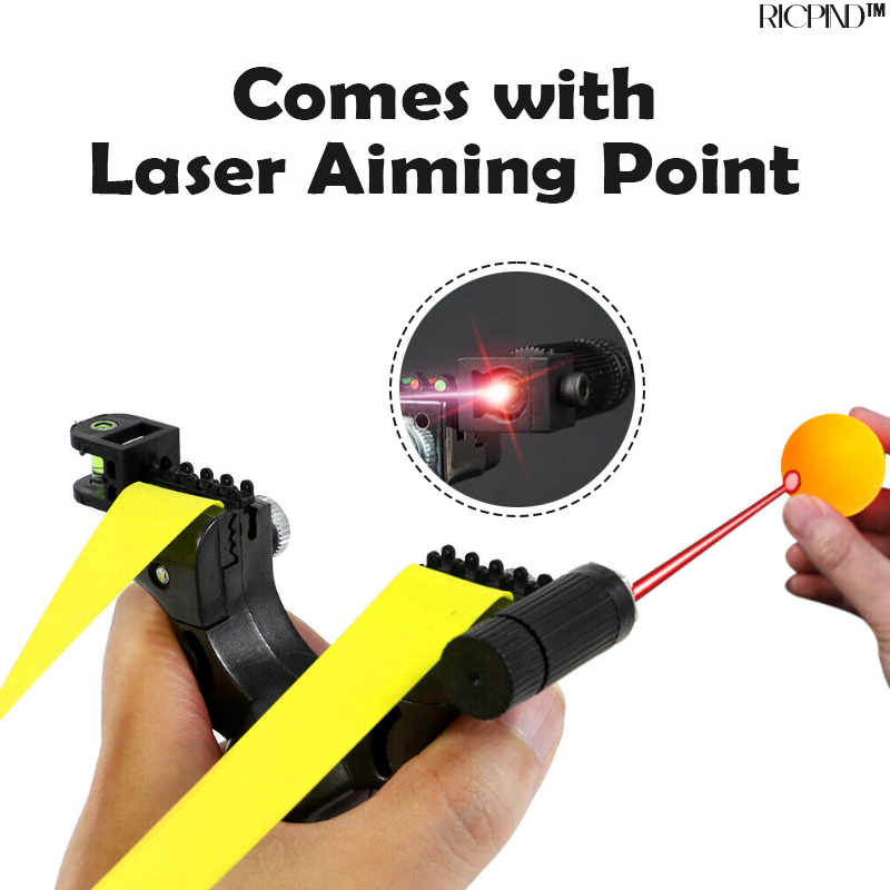 RICPIND Laser Assist Precision Powerful Slingshot