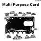 RICPIND Multipurpose 18 in 1 Survival Pocket Card Tool