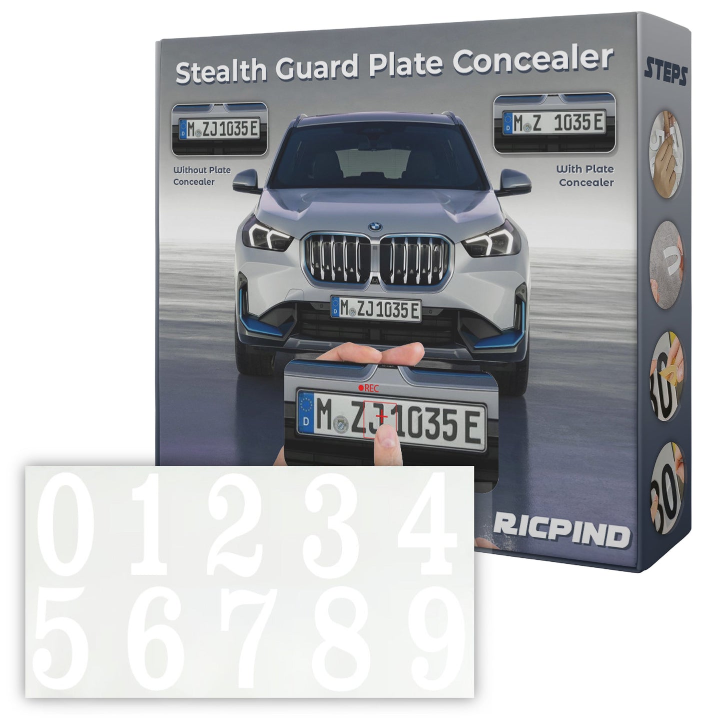 RICPIND 2 Stealth Guard Plate Concealer