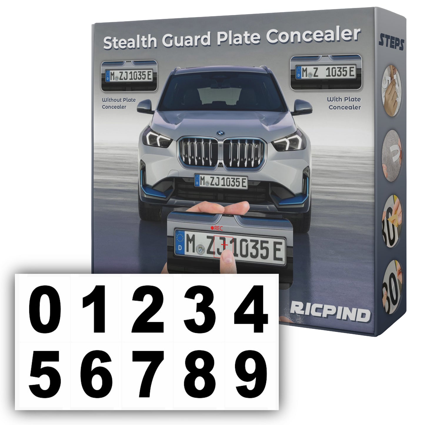 RICPIND Stealth Guard Plate Concealer