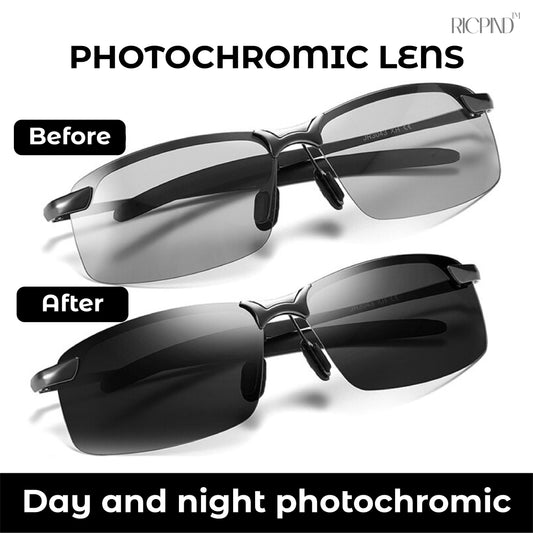 RICPIND 2 Stylish Photochromic Polarized Glasses