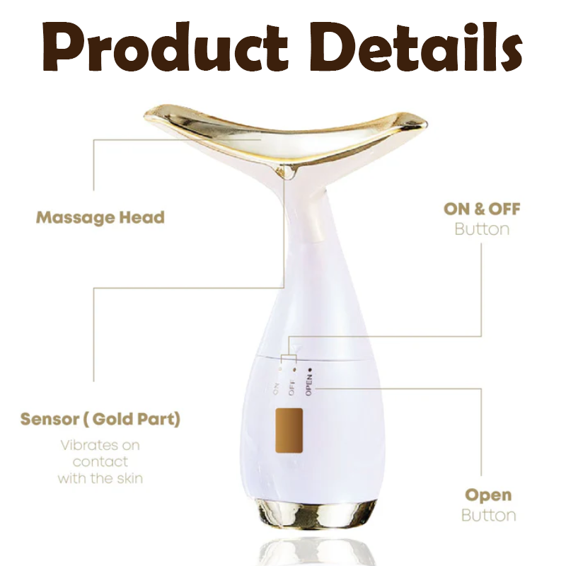 RICPIND Ultrasonic LiftBeauty Device with Serum