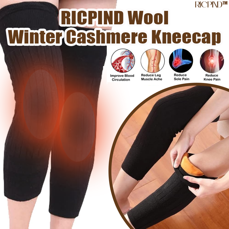 RICPIND Wool Winter Cashmere Kneecap