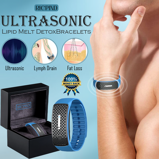 💥💙[✨Last Day Discount：60% OFF✨] ATTDX™ LipidMelt Ultrasonic DetoxBracelets(👨‍⚕𝐀𝐀𝐃 𝐑𝐄𝐂𝐎𝐌𝐌𝐄𝐍𝐃𝐒👨‍⚕)