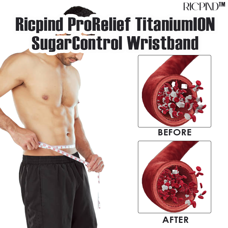 RICPIND TitaniumION SugarControl Wristband