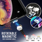 Rotatable Magnetic Duo Charging Cable