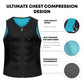 RICPIND ShapeMax Gynecomastia Compression Zipper Vest