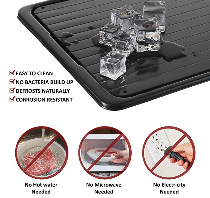 Quick and Easy Defrosting Tray