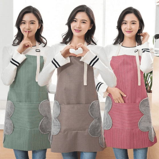 Erasable Hand Dirt-proof Kitchen Apron