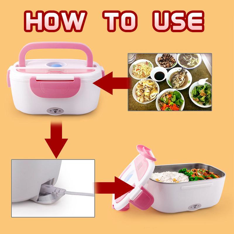 Self-Heating Lunch Box