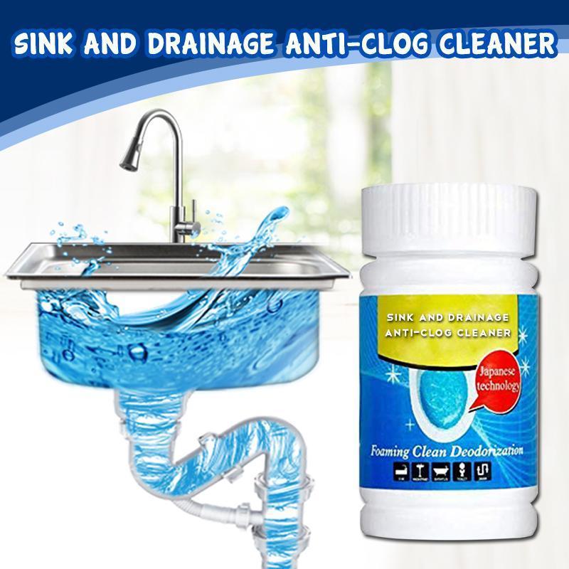 Sink and Drainage Anti-Clog Cleaner