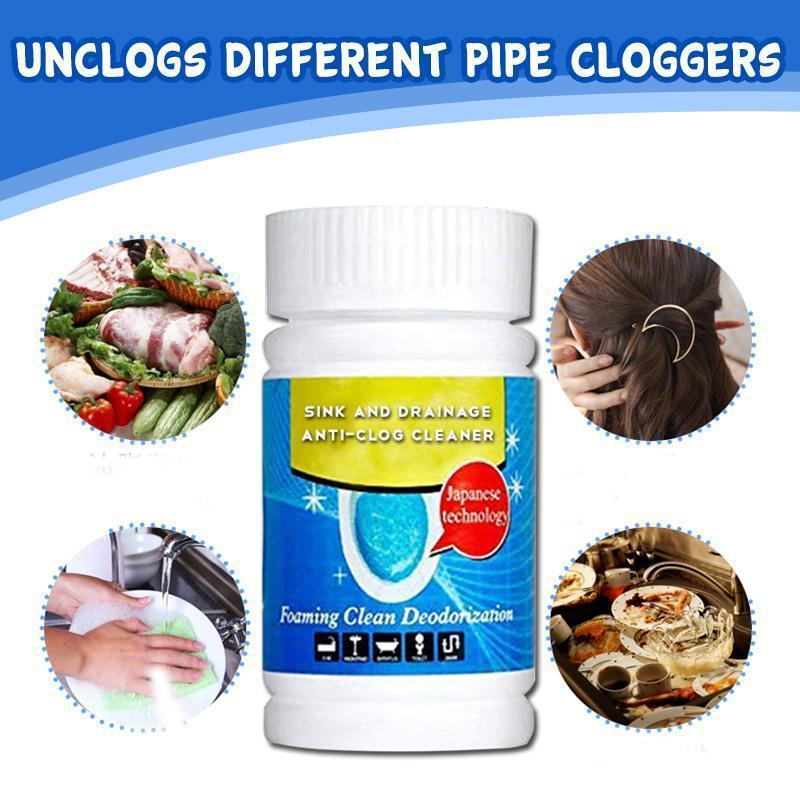 Sink and Drainage Anti-Clog Cleaner